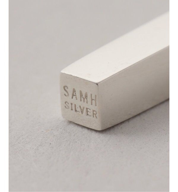 Spick and Span「《WEB限定》【SAMH by LILAS】バーモチーフ65cmネックレス SV」|ネックレス|
