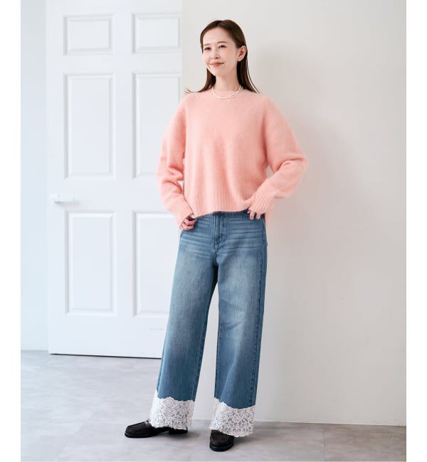 U by SPICK&SPAN「《予約》アンゴラブレンドニット」|ニット・セーター|