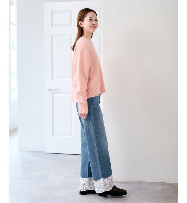 U by SPICK&SPAN「《予約》アンゴラブレンドニット」|ニット・セーター|