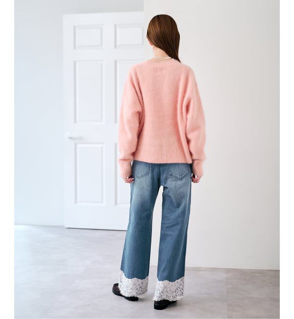 U by SPICK&SPAN「《予約》アンゴラブレンドニット」|ニット・セーター|
