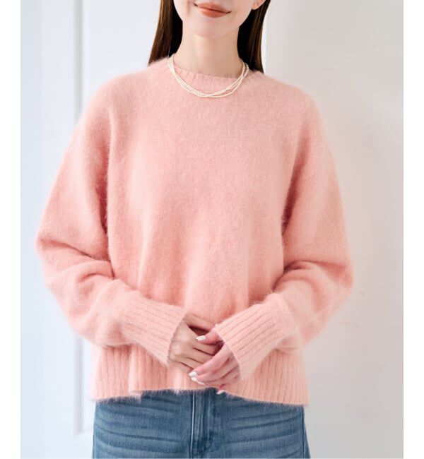 U by SPICK&SPAN「《予約》アンゴラブレンドニット」|ニット・セーター|