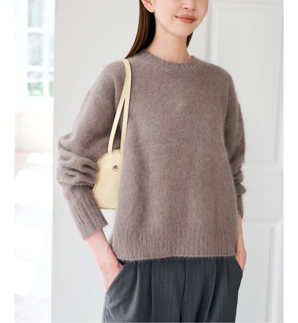 U by SPICK&SPAN「《予約》アンゴラブレンドニット」|ニット・セーター|