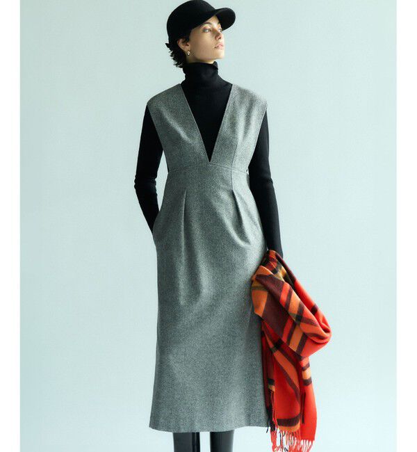 23区「【Oggi1月号/CLASSY.11月号掲載】ウーステッドウール リブタートルネック ニット」|ニット・セーター|