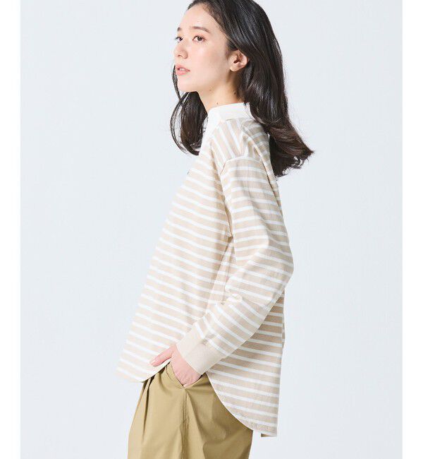 LACOSTE「スキッパーネックラガーシャツ」|ポロシャツ|