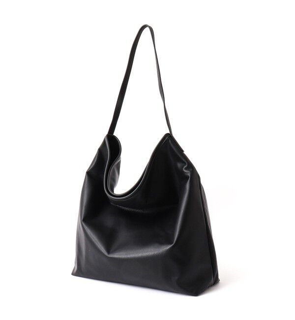 NOLLEY'S goodman「【Un coeur/アンクール】K906015 DRAPE ONE SHOULDER」|ショルダー・メッセンジャー|ブラック