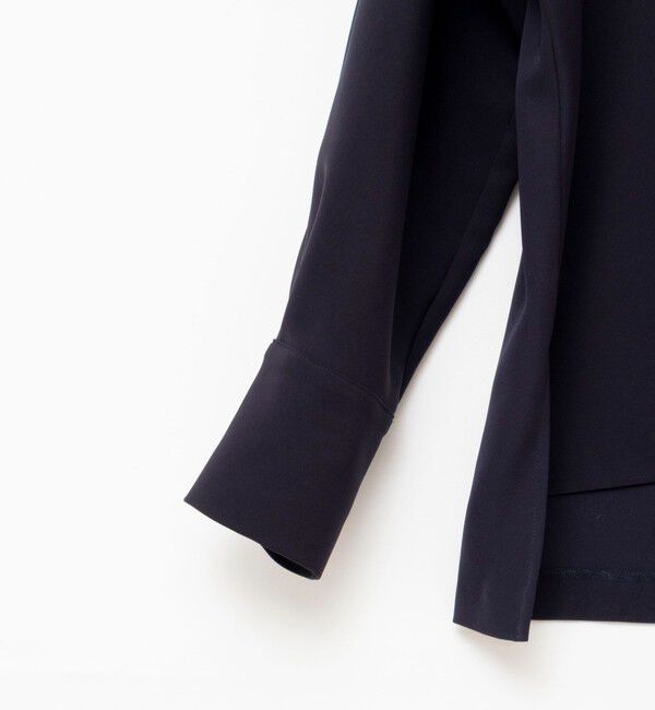 NOLLEY'S sophi「【一部WEB限定カラーアイテム】《セットアップ対応》ウォッシャブルツイルスキッパーシャツ」|シャツ・ブラウス|