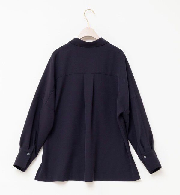 NOLLEY'S sophi「【一部WEB限定カラーアイテム】《セットアップ対応》ウォッシャブルツイルスキッパーシャツ」|シャツ・ブラウス|