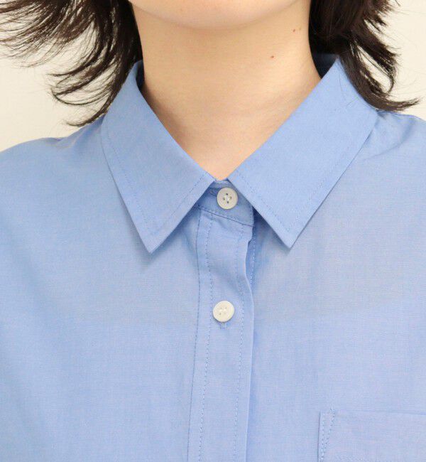 fredy emue「【人気につき半袖Ver.で再登場】汗染み軽減加工COTTON半袖シャツブルゾン」|シャツ・ブラウス|