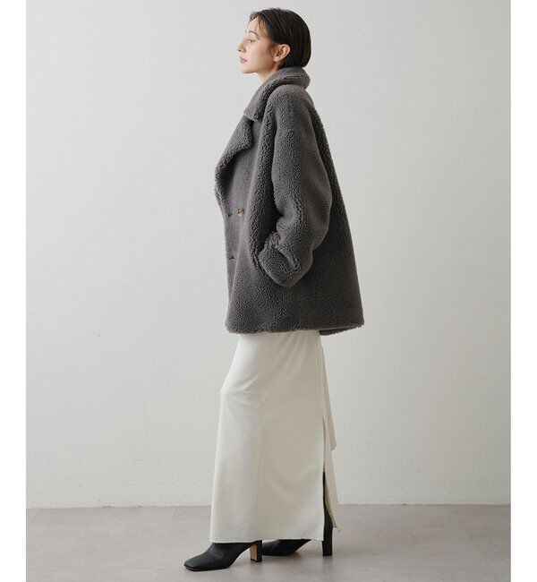 THE PAUSE「＜WEB限定カラーあり＞【THE PAUSE】ボアダブルコート」|その他|