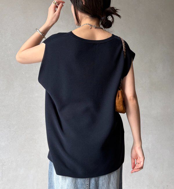  「ガーターフレンチプルオーバー」|Tシャツ・カットソー|