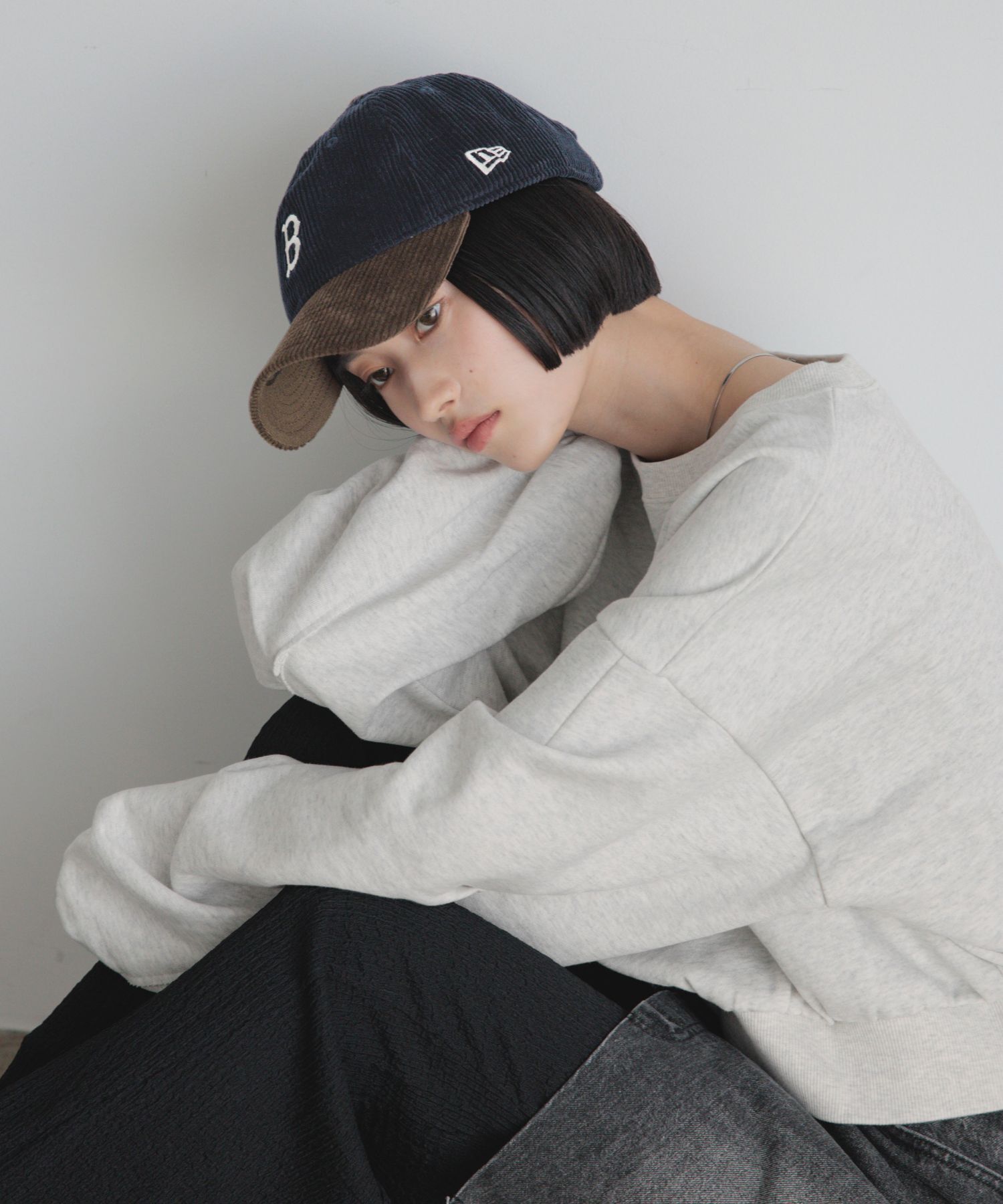 LOWRYS FARM「ローリーズファーム別注企画 ９２０ＣＳ／ＣＯＲＤＵＲＯＹ２６」|キャップ・キャスケット|NVY*BRN/15372660