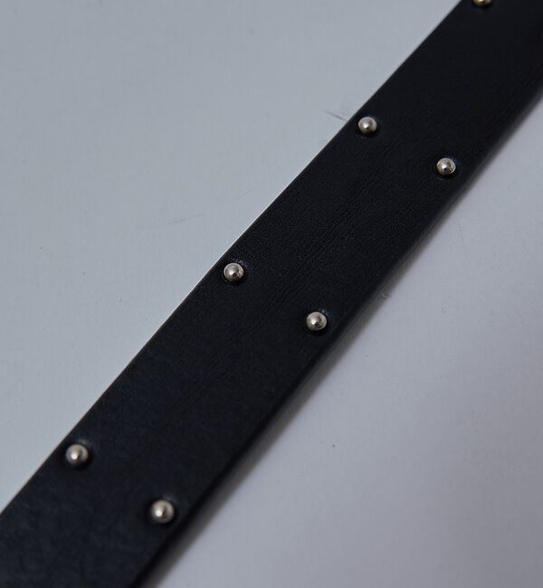 ABAHOUSE「【UNISEX】 COW LEATHER (SHOULDER) STUDS BE」|ベルト|