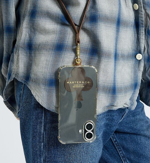 ABAHOUSE「【MASTER&Co. / マスターアンドコー】LEATHER MOBILE S」|モバイルケース|