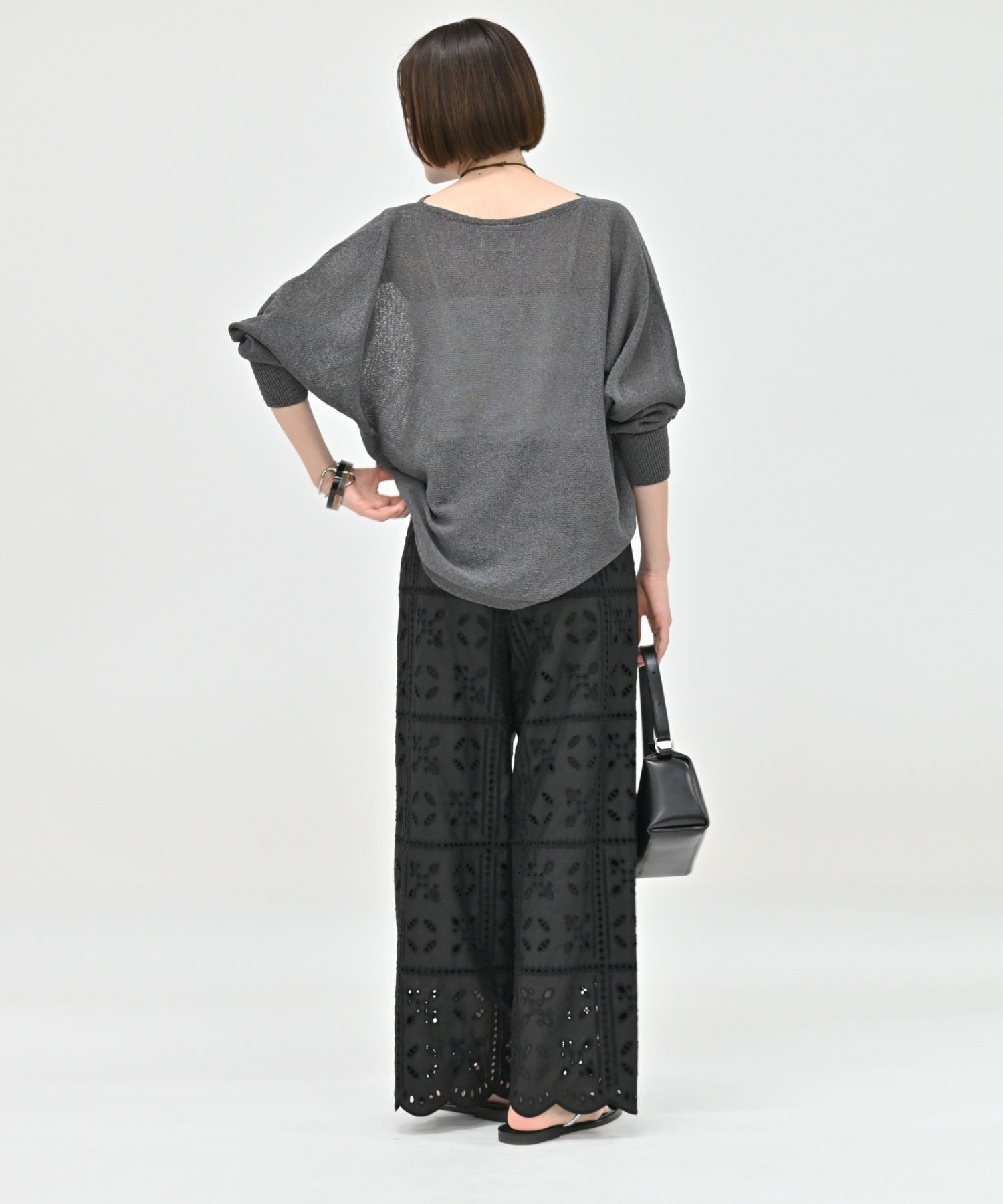 qualite「【夏まで快適に着られる】camifineニットプルオーバー」|Tシャツ・カットソー|