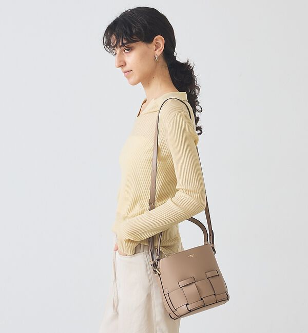 LOWELL things「Lattice/バケツショルダーバッグ」|ショルダー・メッセンジャー|
