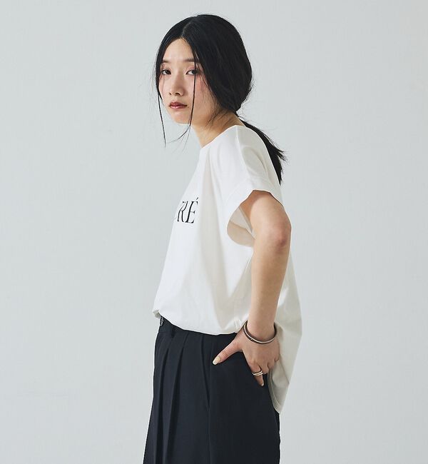 abahouse mavie「ワイドロゴTシャツ」|Tシャツ・カットソー|