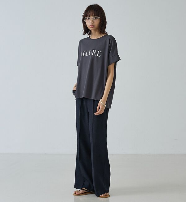 abahouse mavie「ワイドロゴTシャツ」|Tシャツ・カットソー|