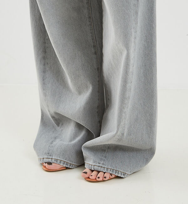 The Store by C' 「【DARKPARK】INES FOLD OVER DENIM ASIAN FIT」|デニム|