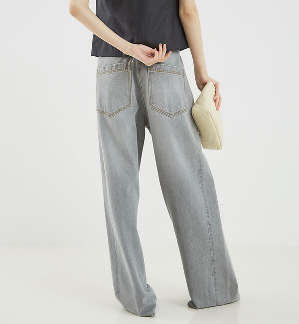 The Store by C' 「【DARKPARK】INES FOLD OVER DENIM ASIAN FIT」|デニム|
