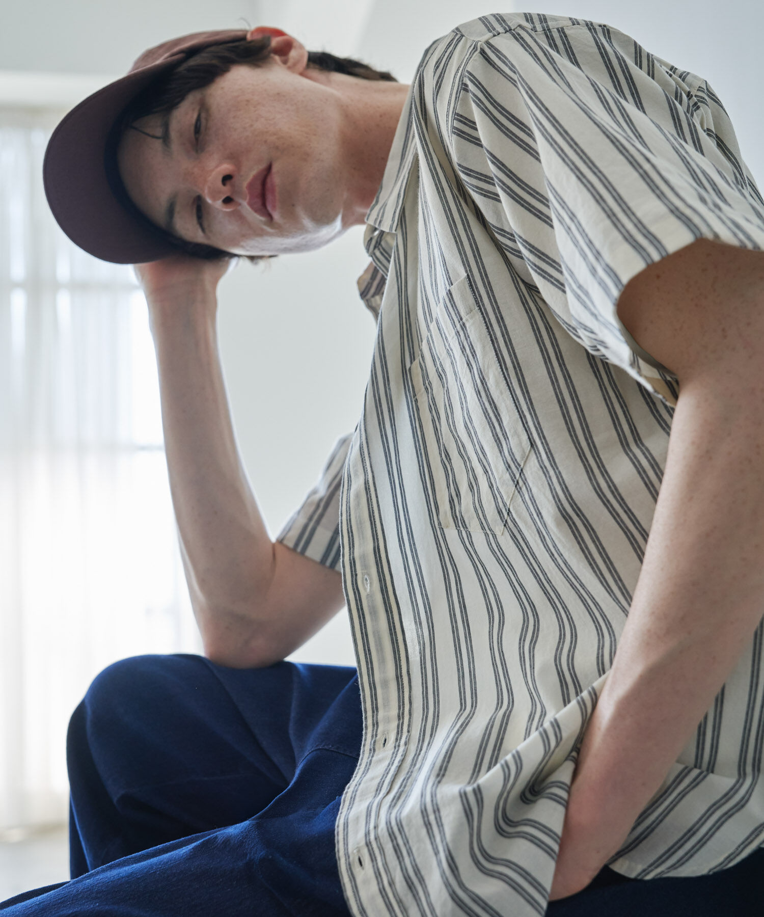 Sonny Label 「インドコットンストライプシャツ」|シャツ・ブラウス|オフホワイト