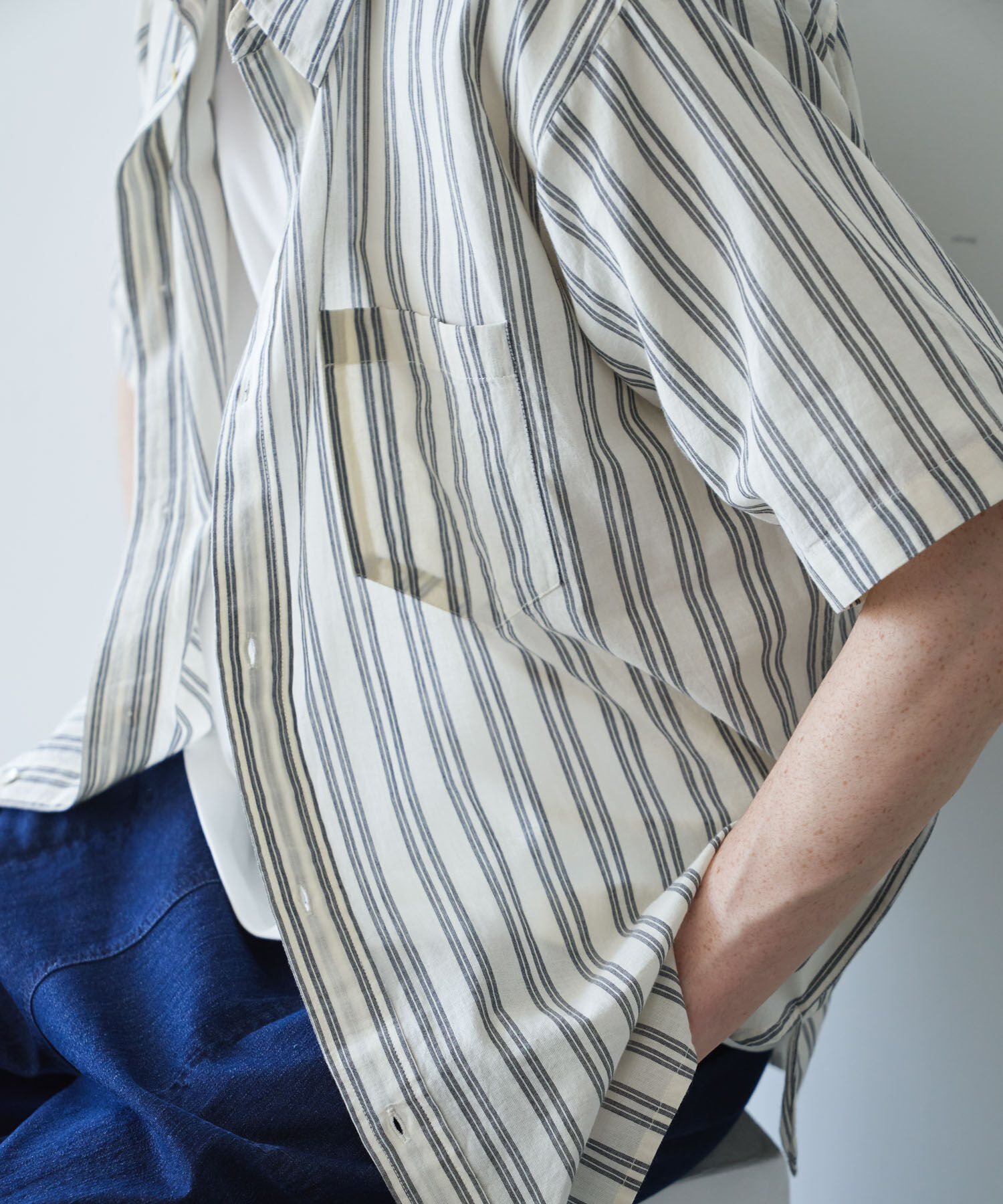 Sonny Label 「インドコットンストライプシャツ」|シャツ・ブラウス|