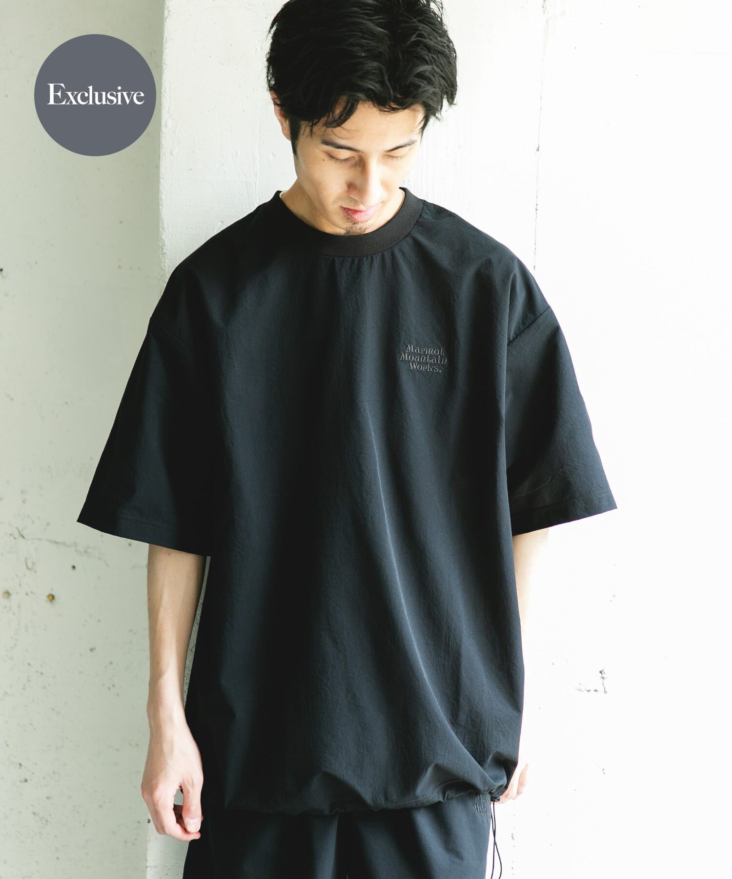 URBAN RESEARCH DOORS「『別注』Marmot&times;DOORS　DOTAIR DRAWSTRING T-SHIRTS」|Tシャツ・カットソー|スミクロ