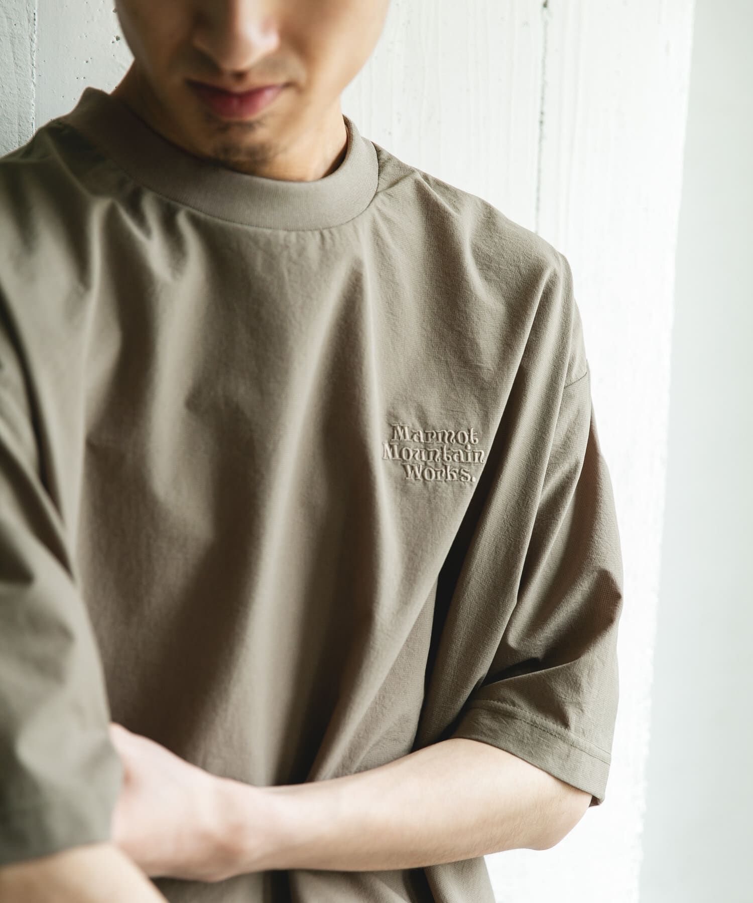 URBAN RESEARCH DOORS「『別注』Marmot&times;DOORS　DOTAIR DRAWSTRING T-SHIRTS」|Tシャツ・カットソー|