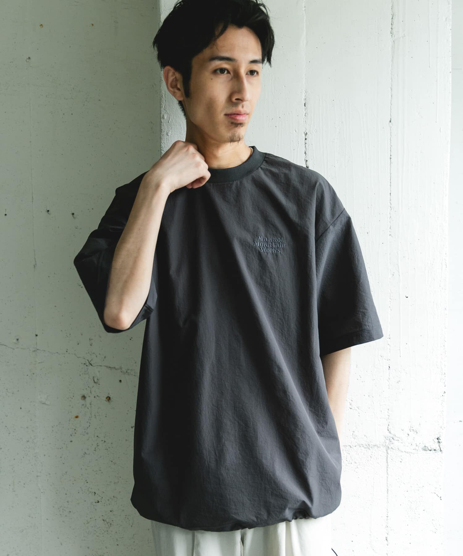 URBAN RESEARCH DOORS「『別注』Marmot&times;DOORS　DOTAIR DRAWSTRING T-SHIRTS」|Tシャツ・カットソー|