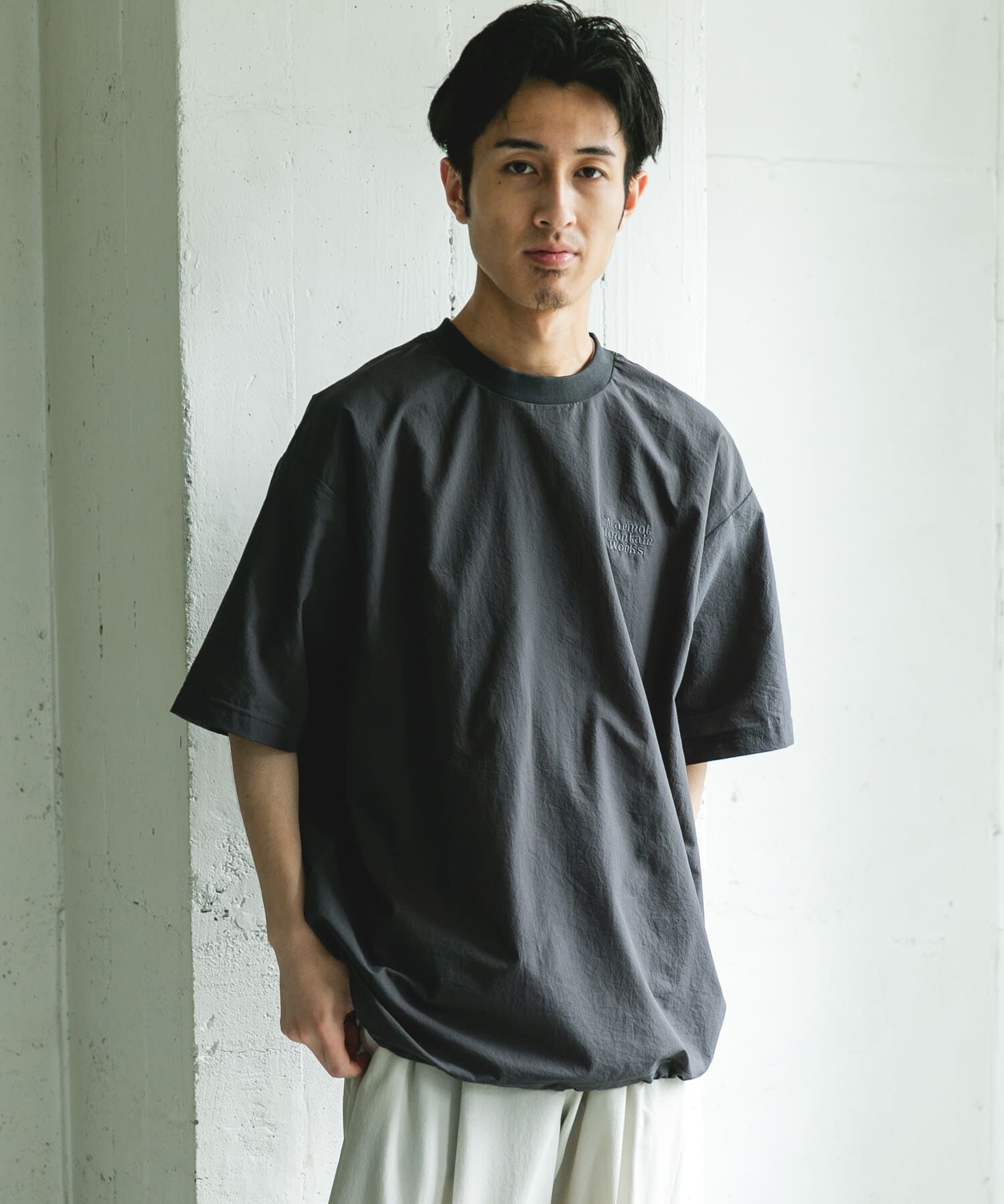 URBAN RESEARCH DOORS「『別注』Marmot&times;DOORS　DOTAIR DRAWSTRING T-SHIRTS」|Tシャツ・カットソー|