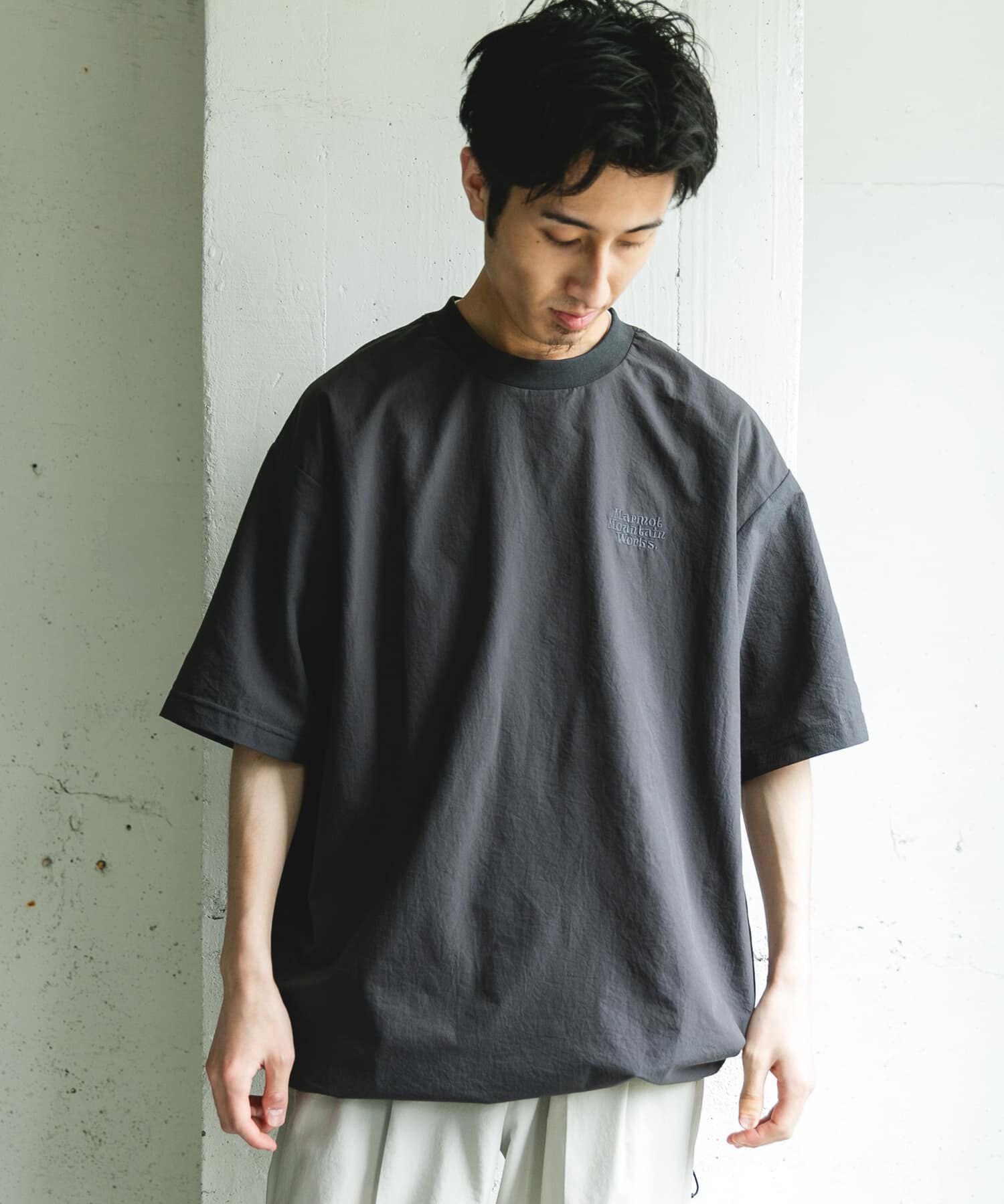 URBAN RESEARCH DOORS「『別注』Marmot&times;DOORS　DOTAIR DRAWSTRING T-SHIRTS」|Tシャツ・カットソー|