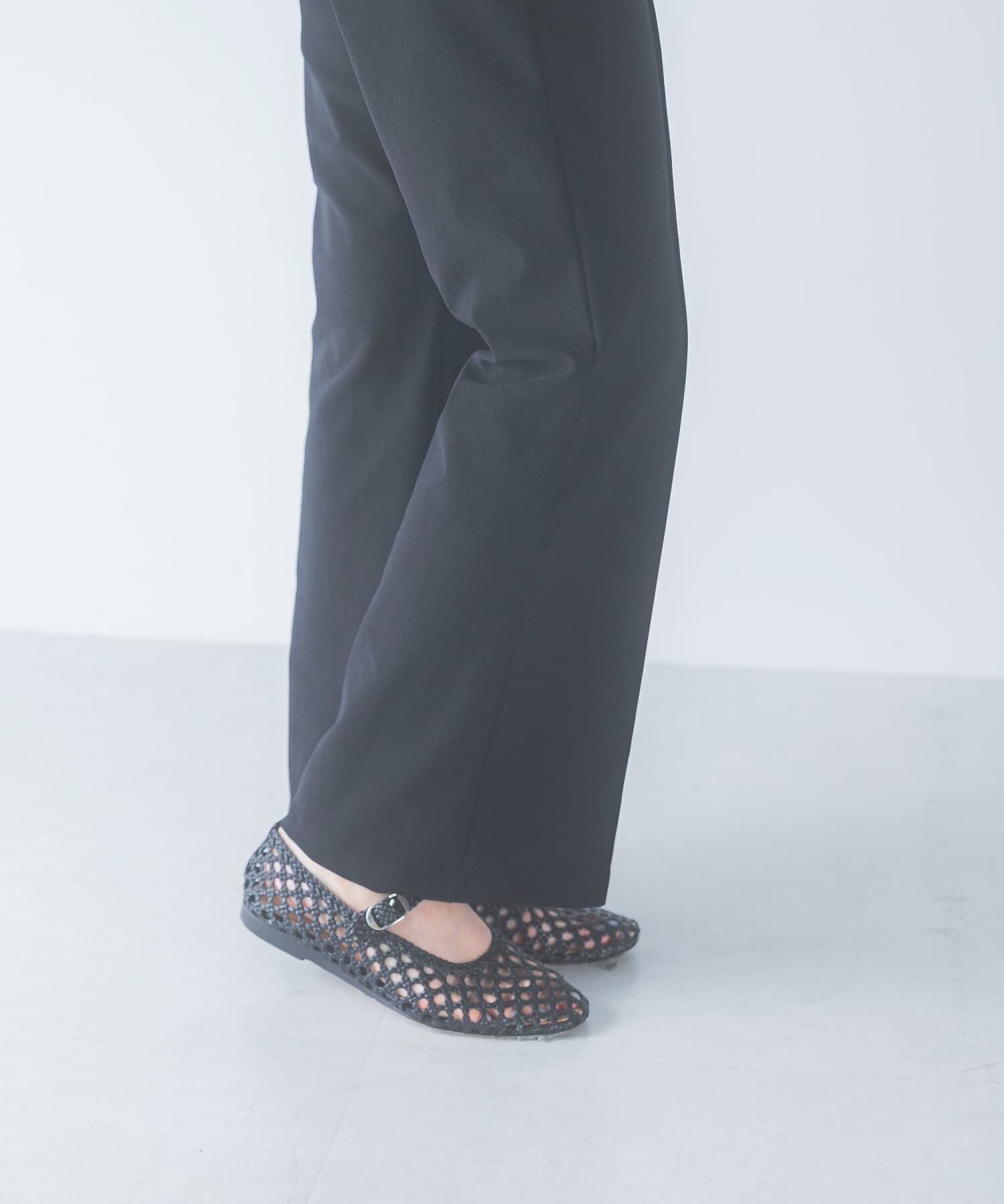 URBAN RESEARCH ROSSO「トリコットリブストレッチフレアパンツ」|その他|