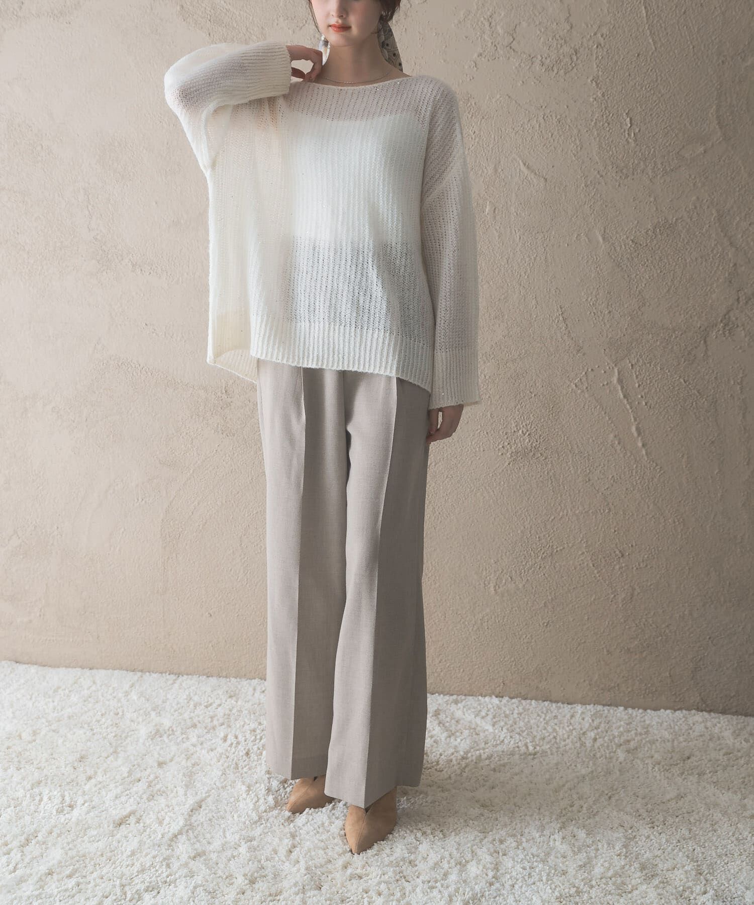 URBAN RESEARCH ROSSO「防シワハイウエストワイドスラックス」|その他|