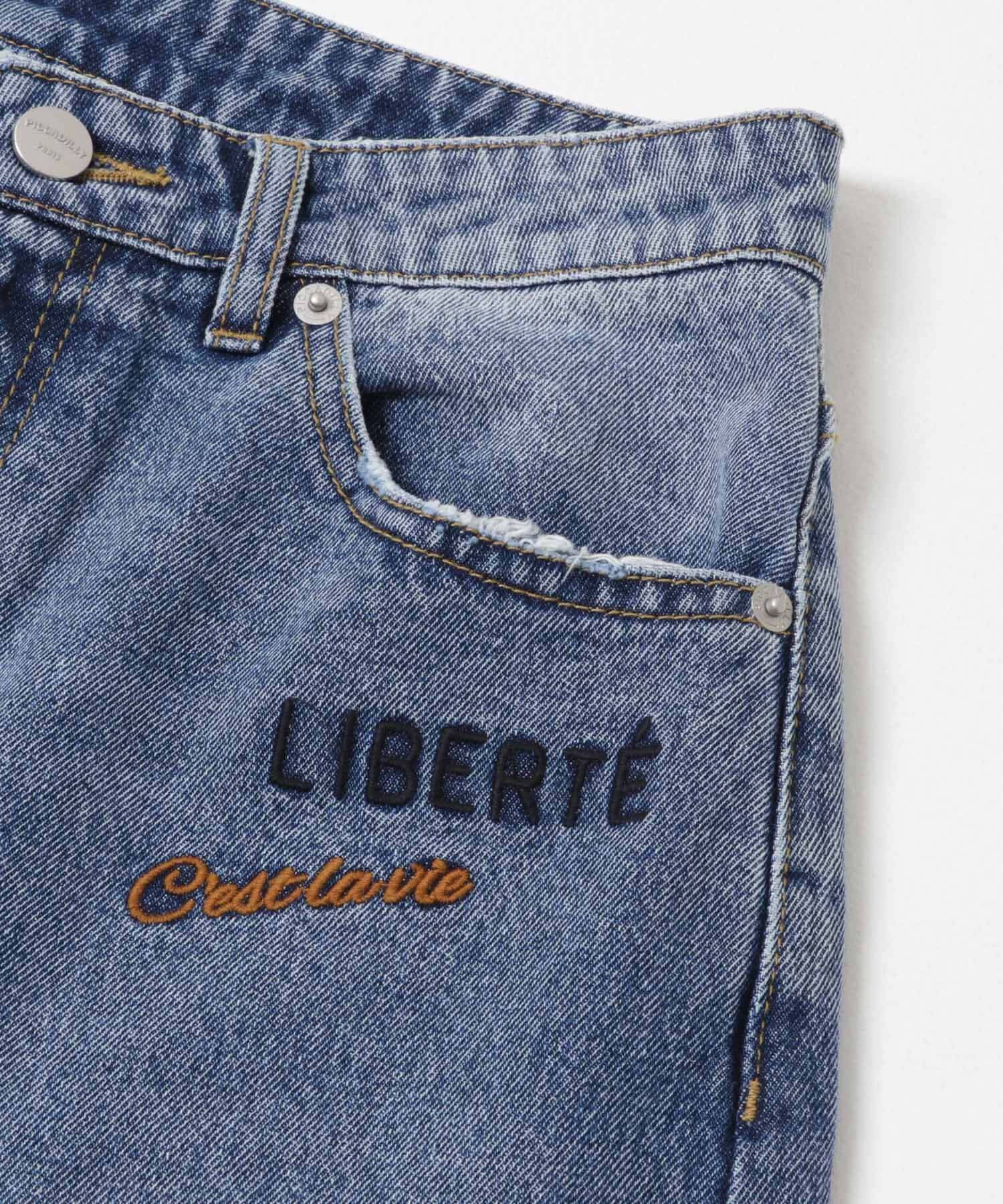 URBAN RESEARCH「『別注』PICCADILLY&times;URBAN RESEARCH　刺繍デニムパンツ」|デニム|