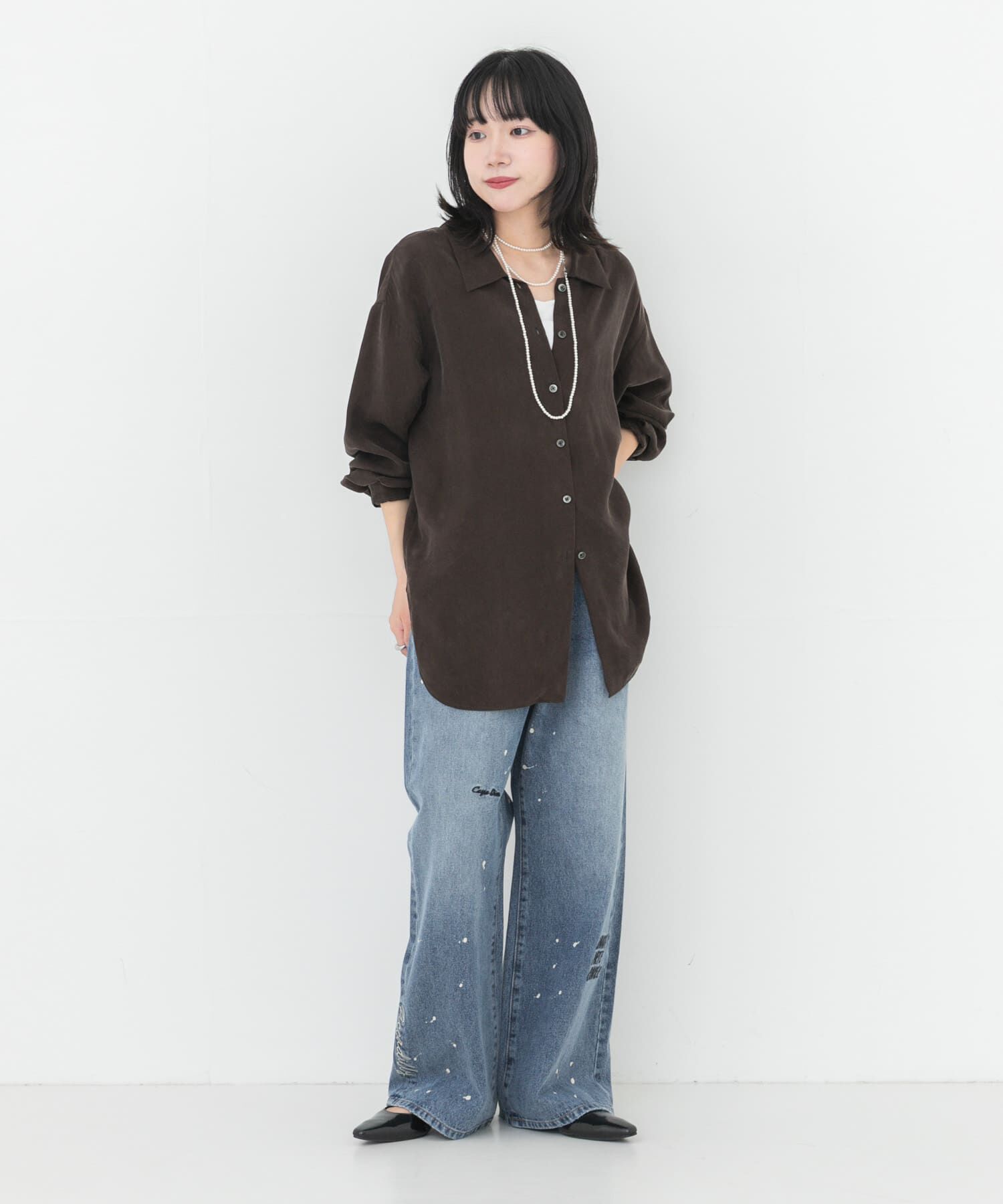 URBAN RESEARCH「『別注』PICCADILLY&times;URBAN RESEARCH　刺繍デニムパンツ」|デニム|