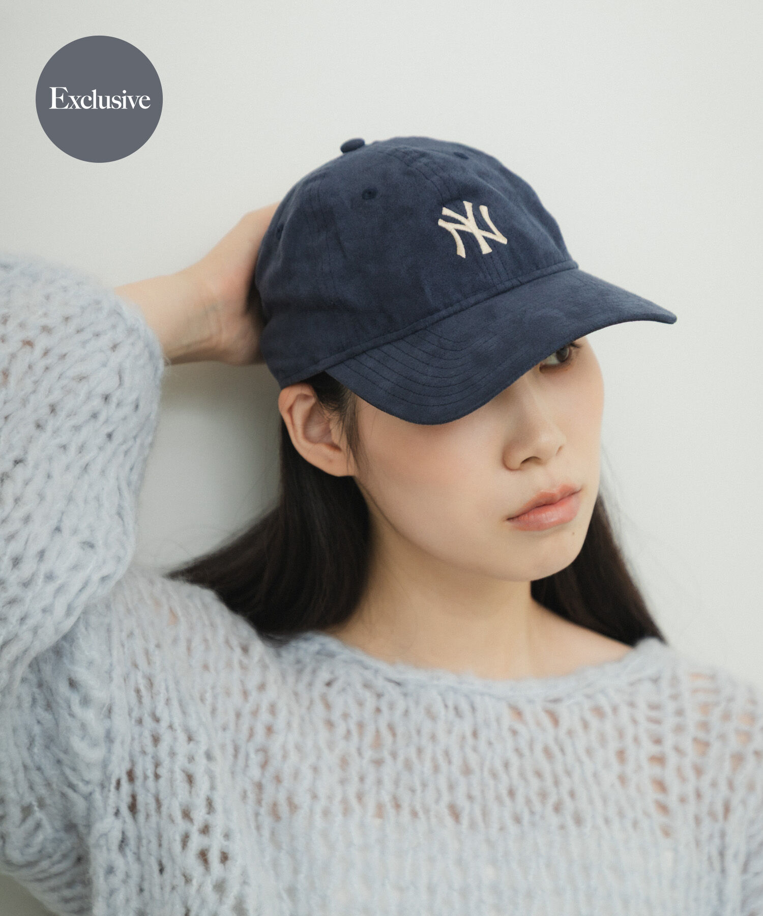 URBAN RESEARCH「『別注』New Era&times;URBAN RESEARCH　920 SUEDE」|キャップ・キャスケット|ネイビー