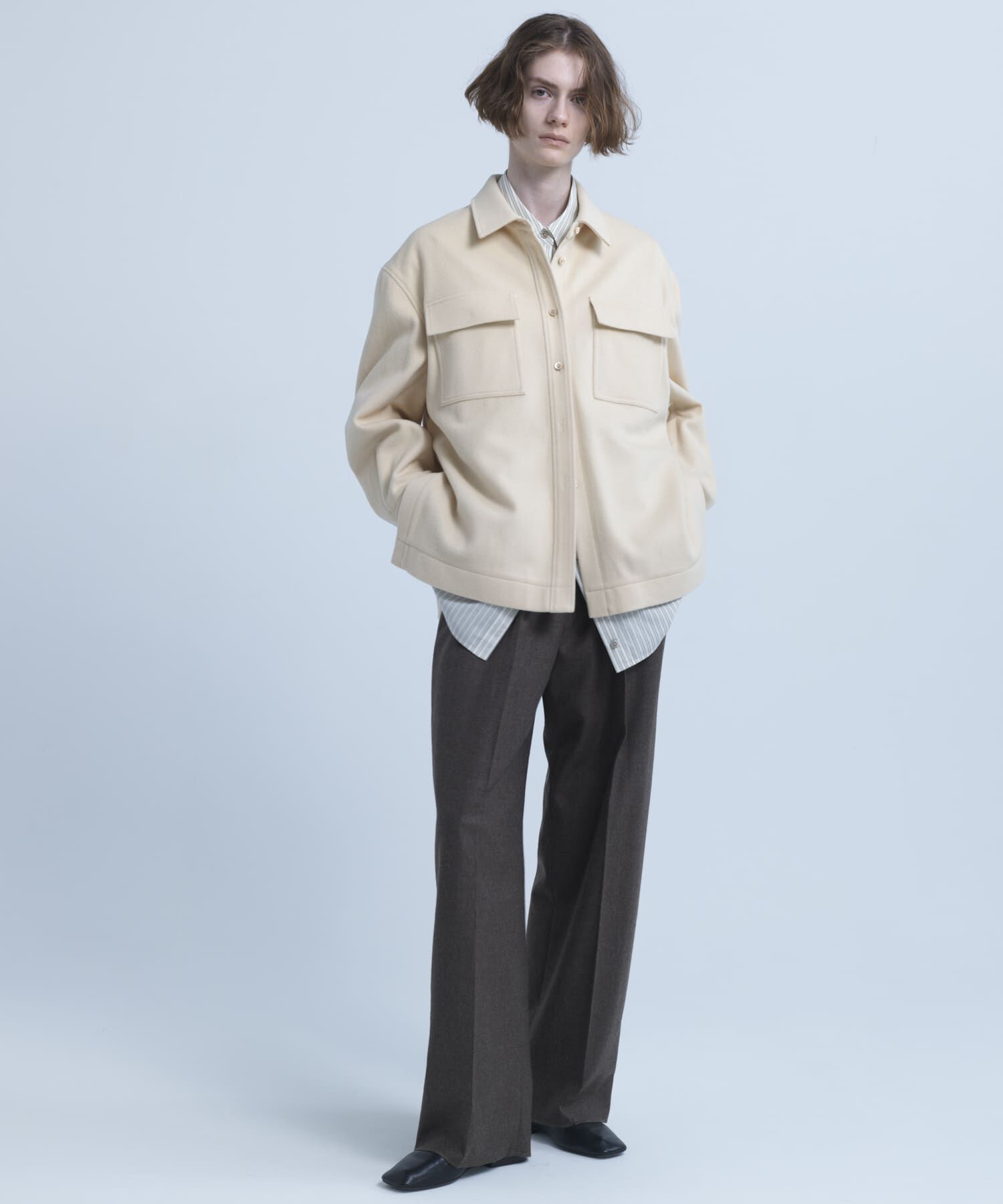 URBAN RESEARCH「new basic　SAXONY HIGH WAIST PANTS」|その他|