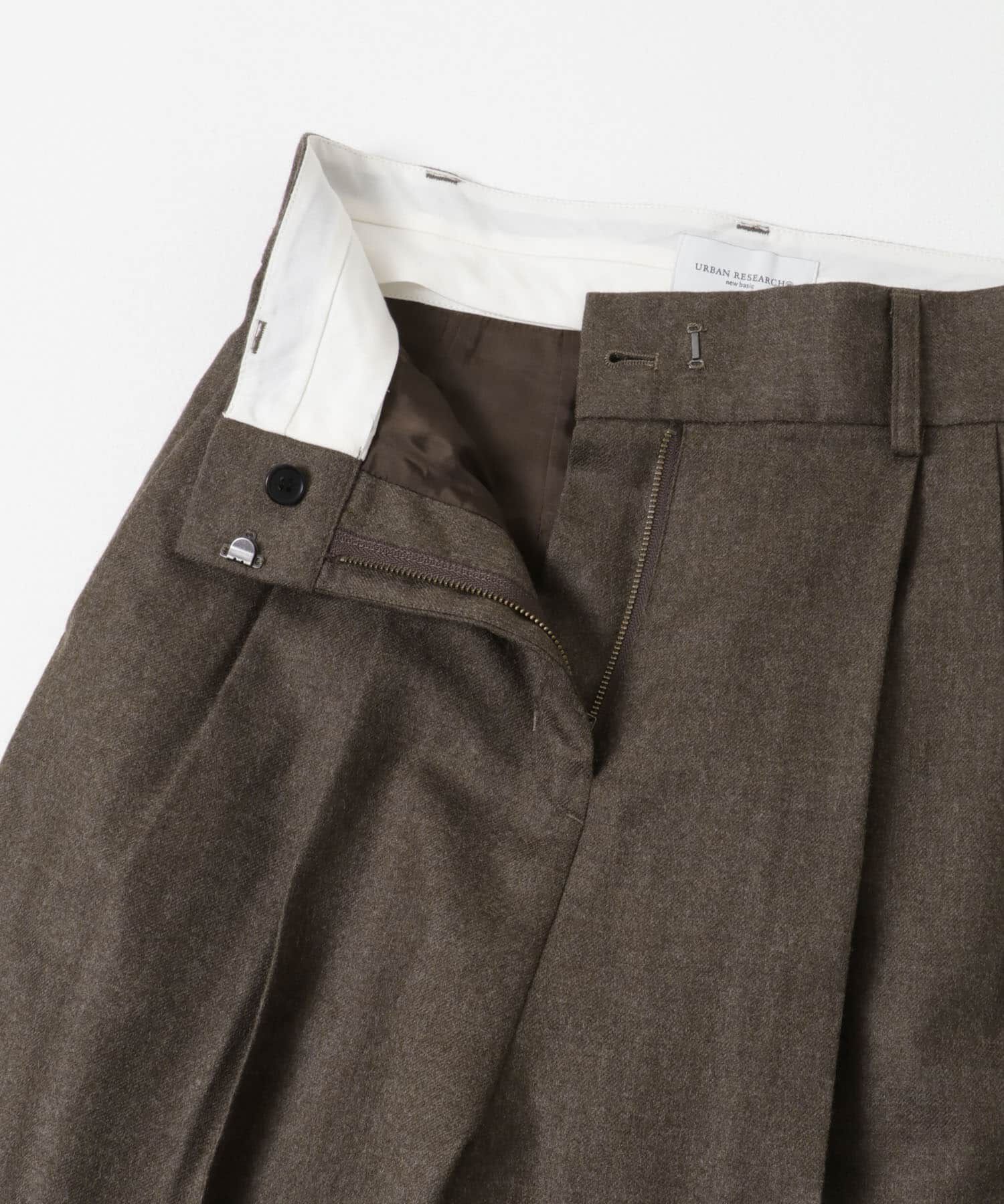 URBAN RESEARCH「new basic　SAXONY HIGH WAIST PANTS」|その他|