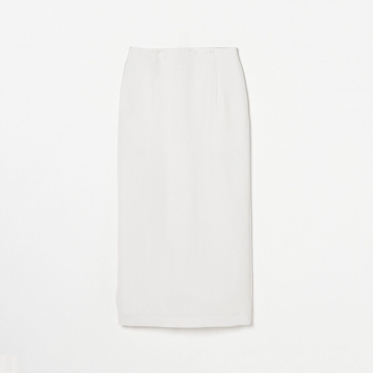 HELIOPOLE「HELIOPOLE SILKY DOUBLE TWILL LEAN SK」|スカート|アイボリー