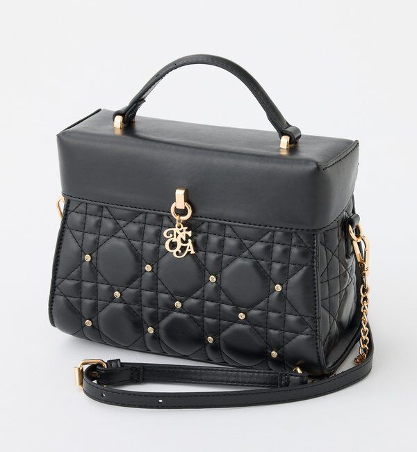  「キルティングビジューフラップバニティバッグ」|ショルダー・メッセンジャー|