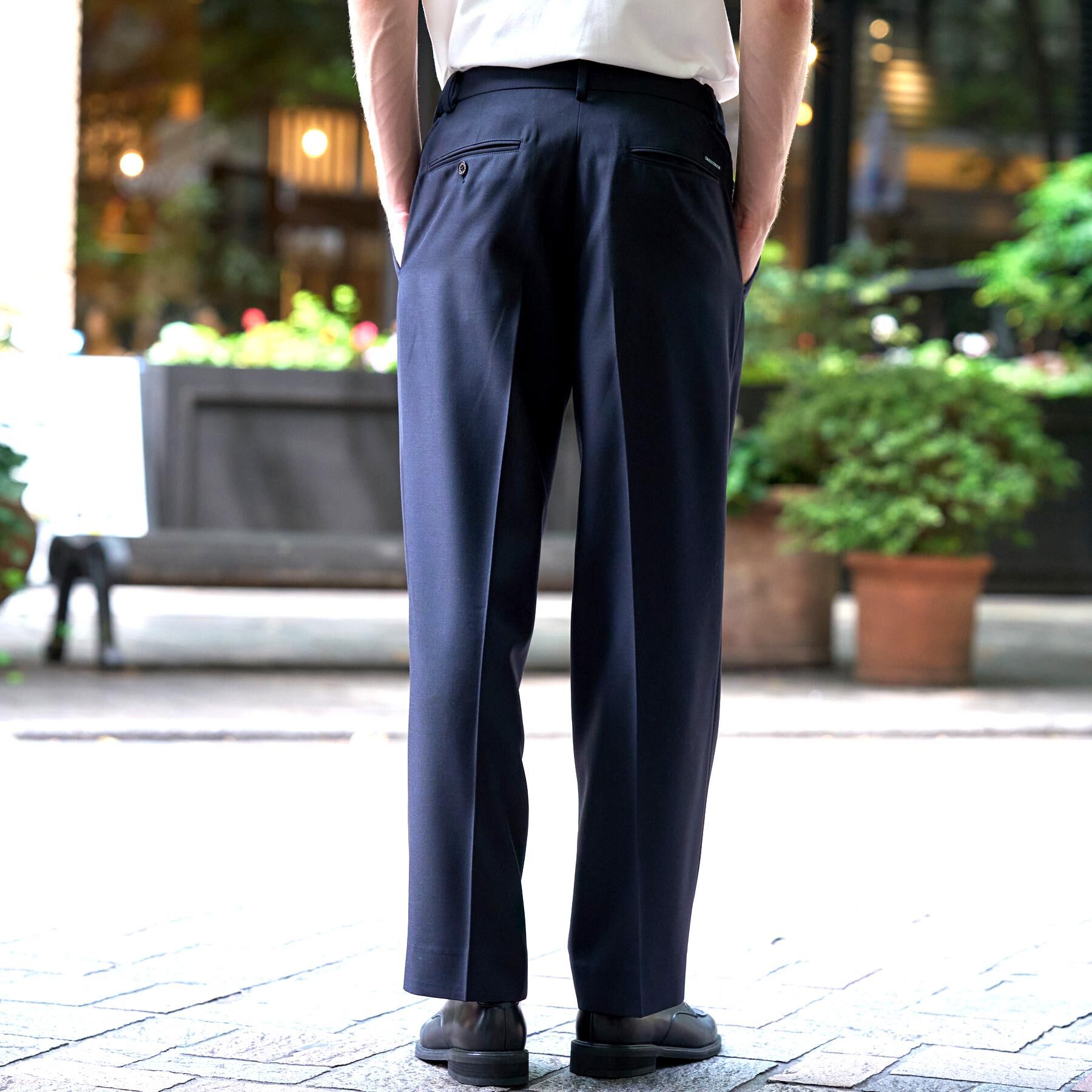 DRESSTERIOR「【セットアップ可】イージーケア サイドゴアワイドパンツ」|その他|