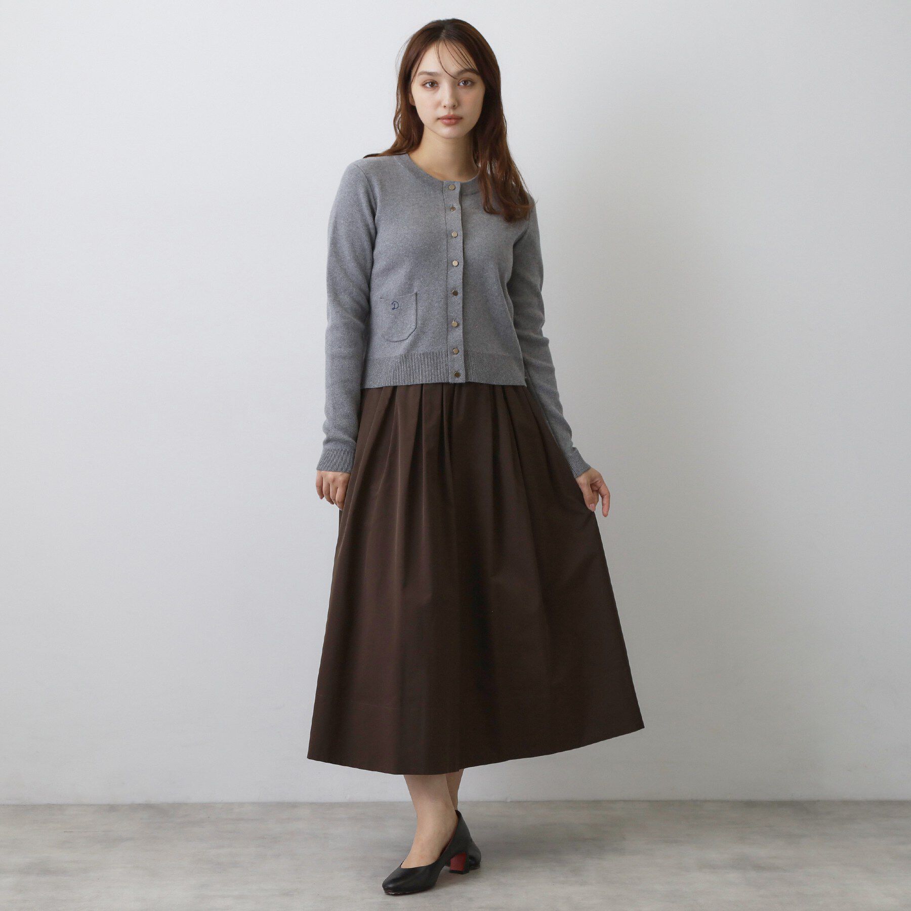 DRESSTERIOR「【5色展開】ウォッシャブルコットンカシミヤ混カーディガン」|カーディガン|