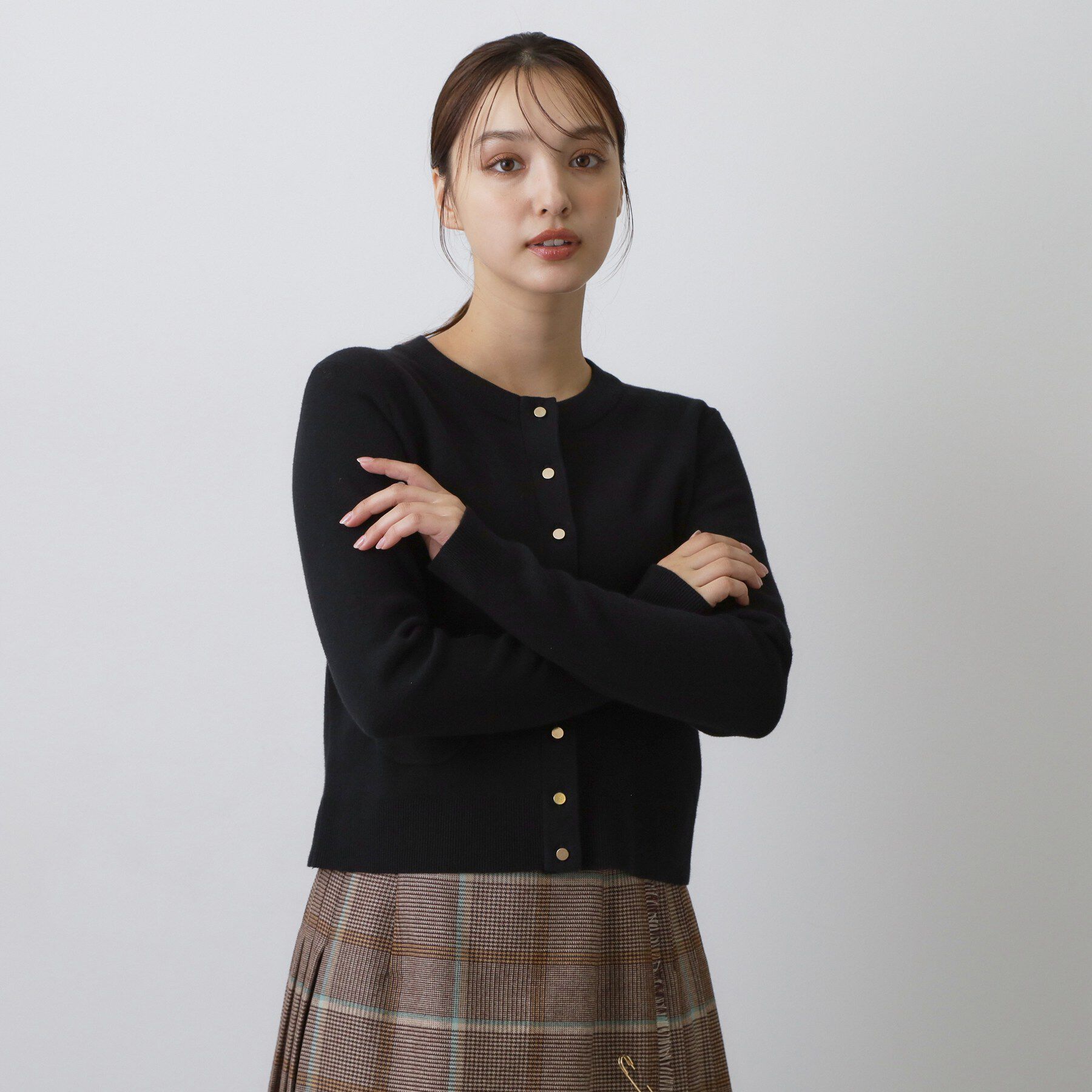 DRESSTERIOR「【5色展開】ウォッシャブルコットンカシミヤ混カーディガン」|カーディガン|