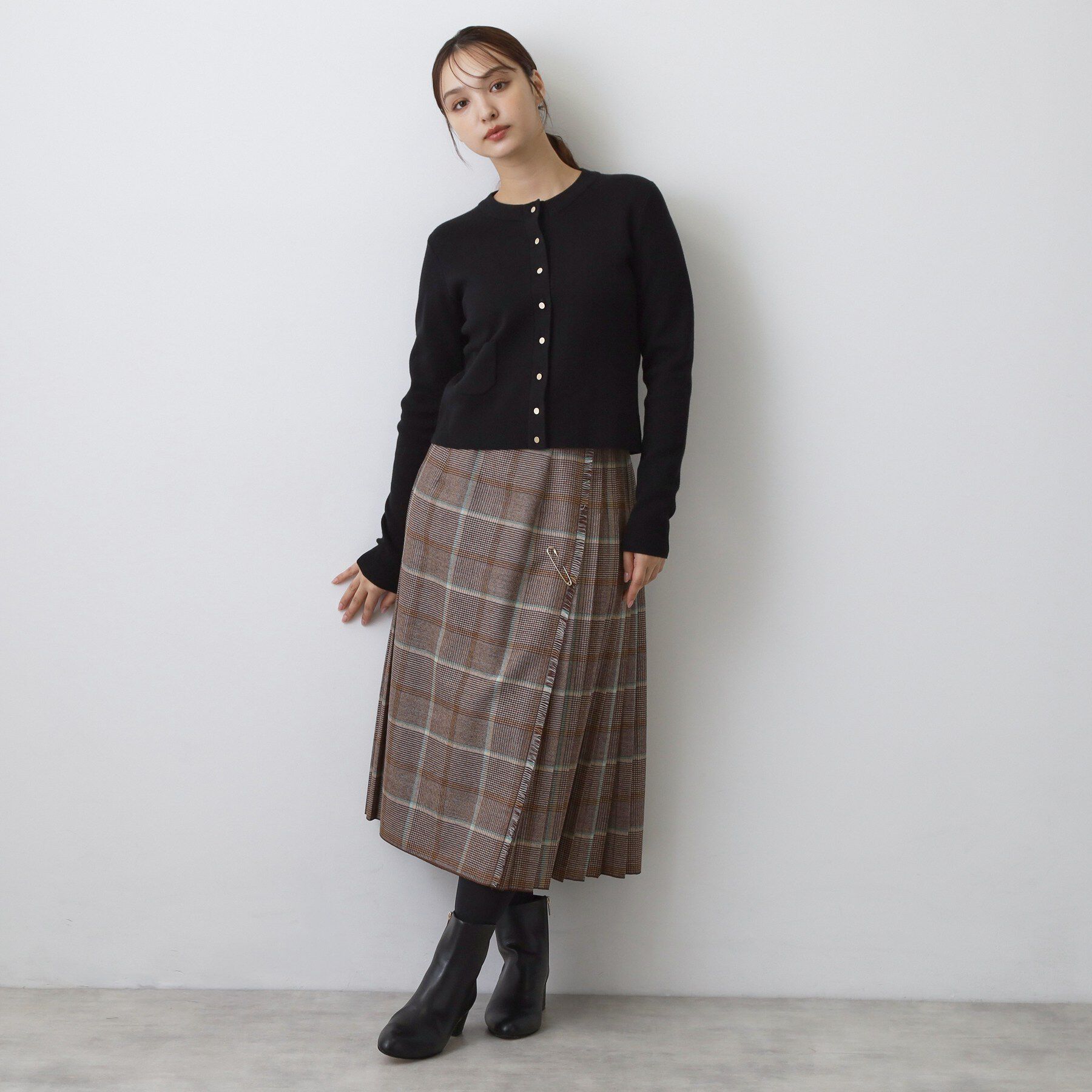 DRESSTERIOR「【5色展開】ウォッシャブルコットンカシミヤ混カーディガン」|カーディガン|