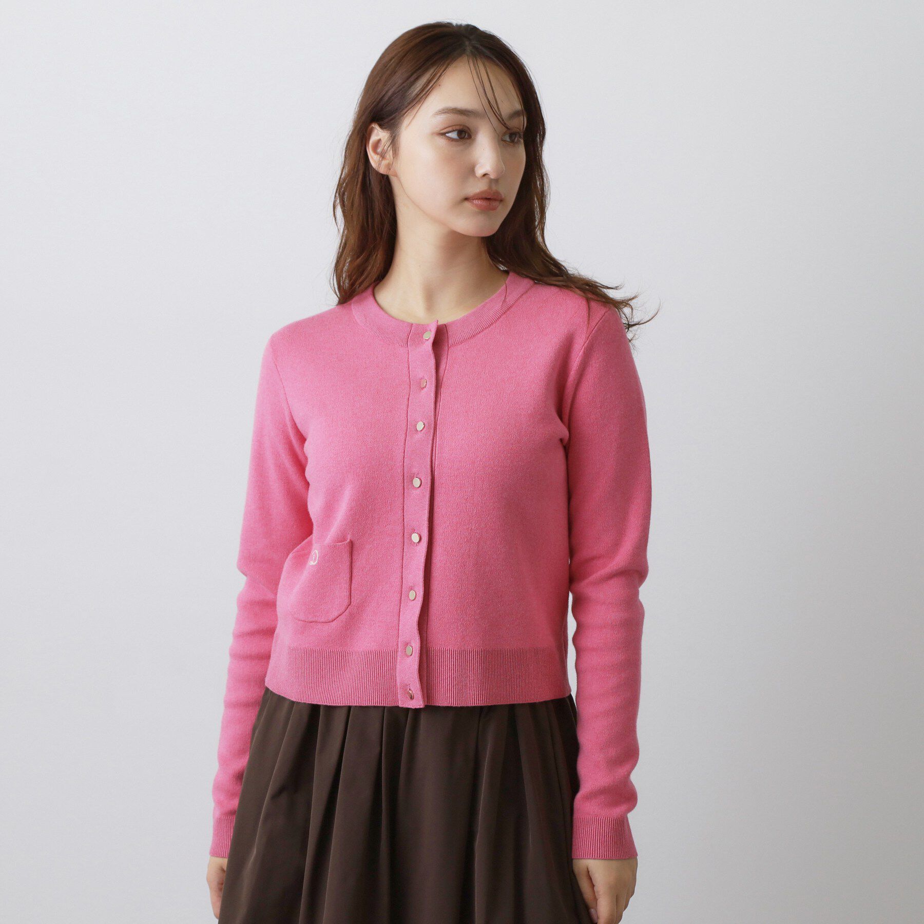 DRESSTERIOR「【5色展開】ウォッシャブルコットンカシミヤ混カーディガン」|カーディガン|