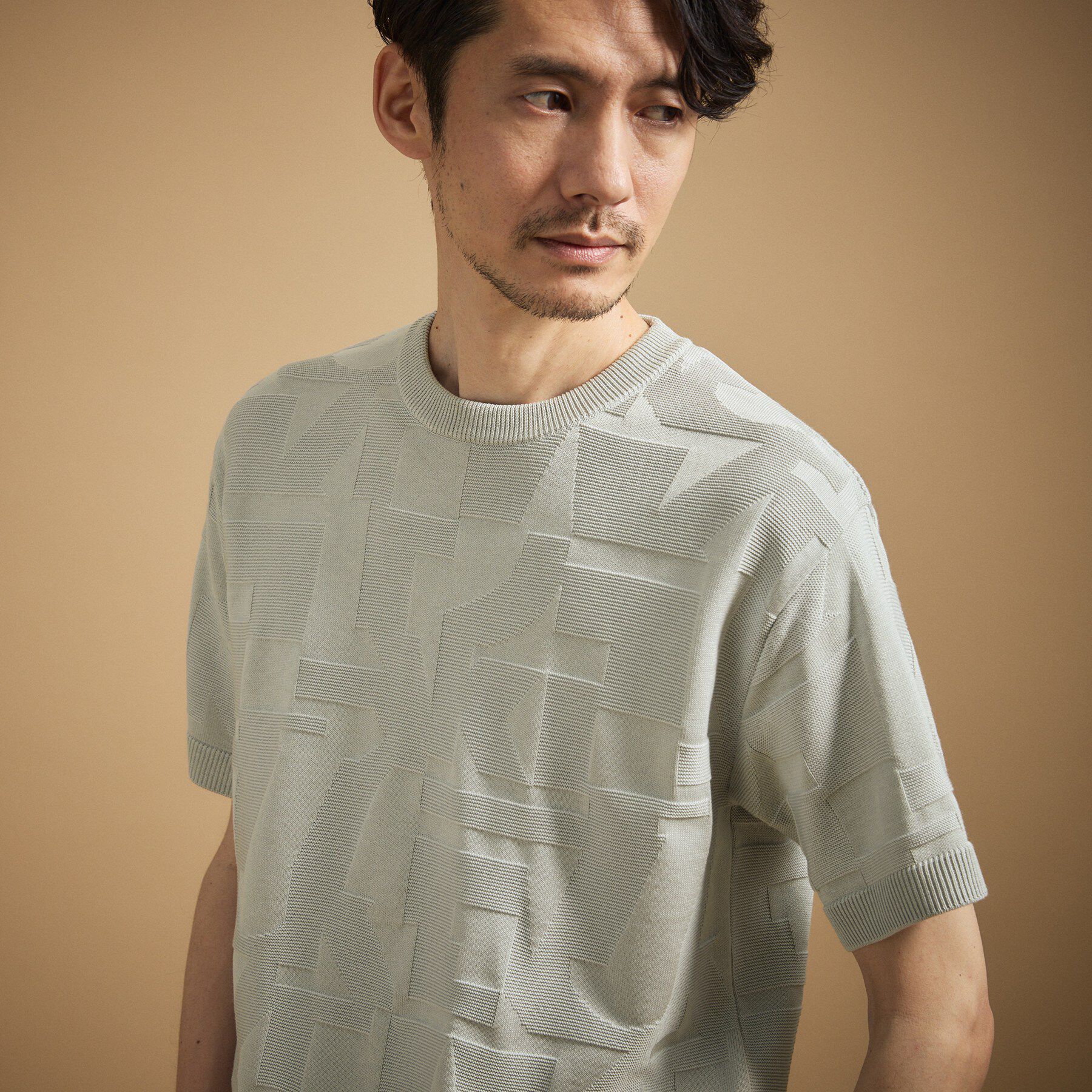 TAKEO KIKUCHI「【徳島ニット】ニットＴシャツ」|ニット・セーター|