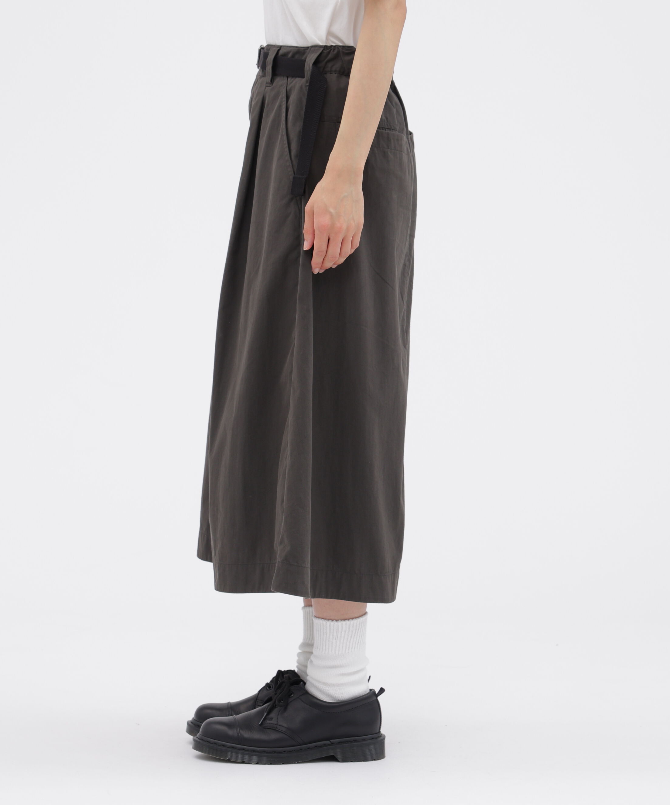 MHL.「WASHED COTTON NYLON SKIRT」|スカート|