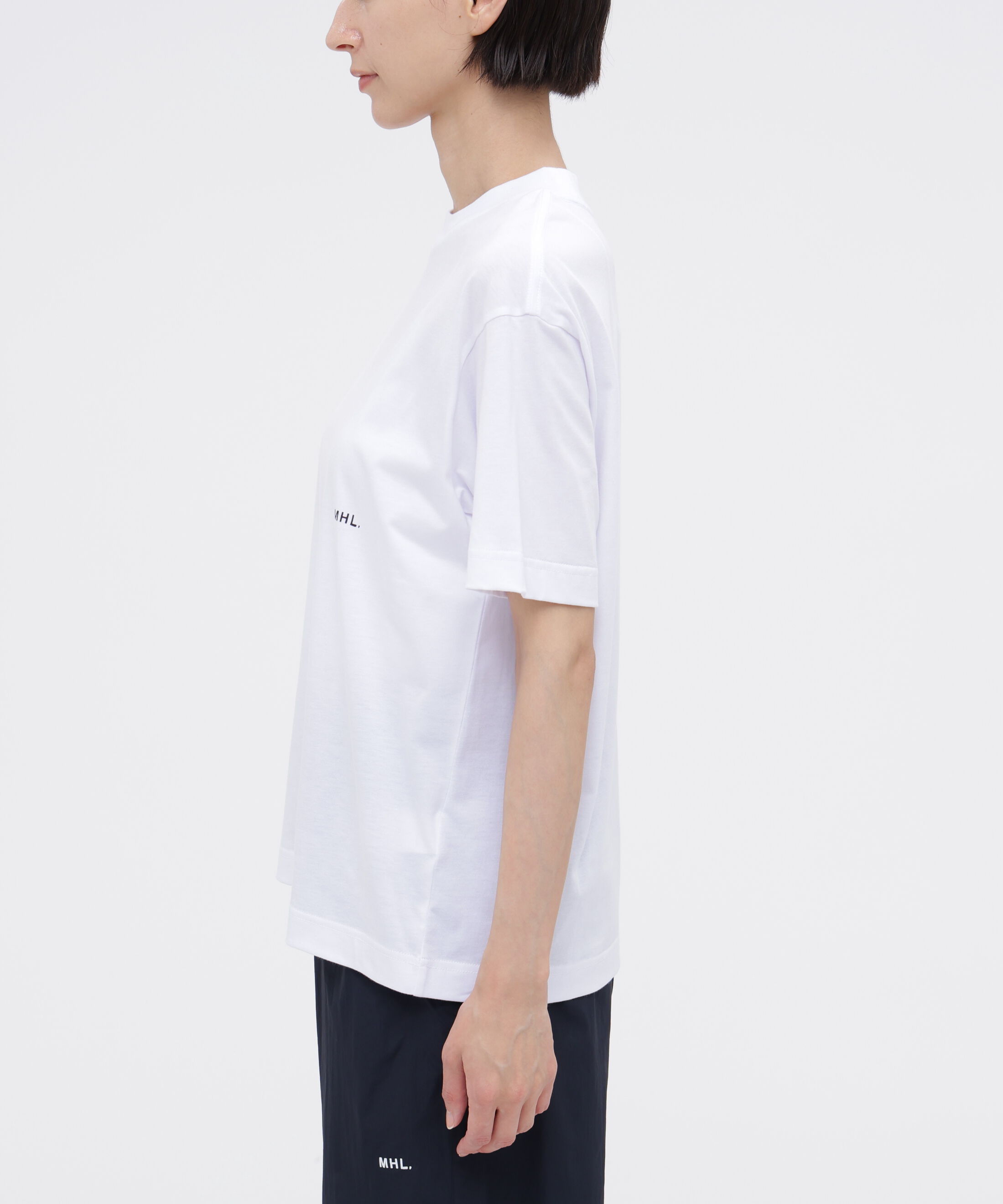 MHL.「MHL. UTILITY WEAR COTTON POLYESTER PLAIN JERSEY TOP」|Tシャツ・カットソー|