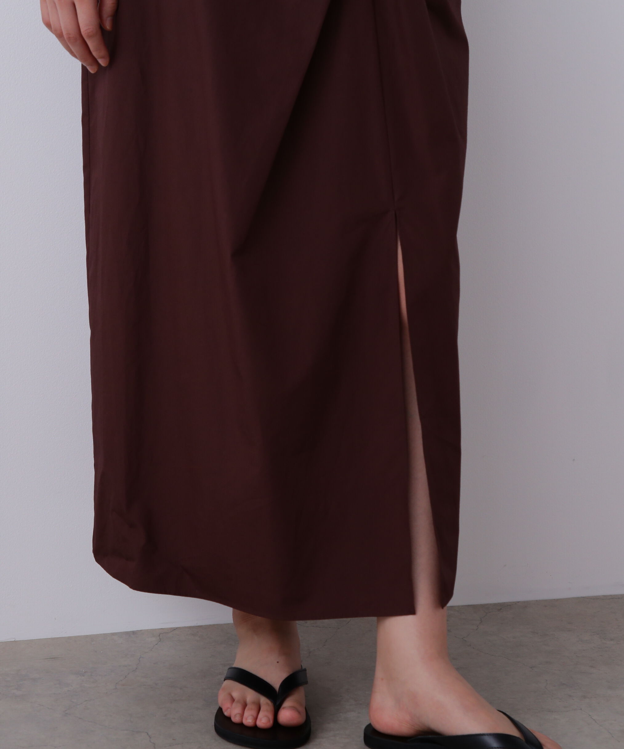 YLEVE 「YLEVE / FINX COTTON WEATHER SKIRT」|スカート|
