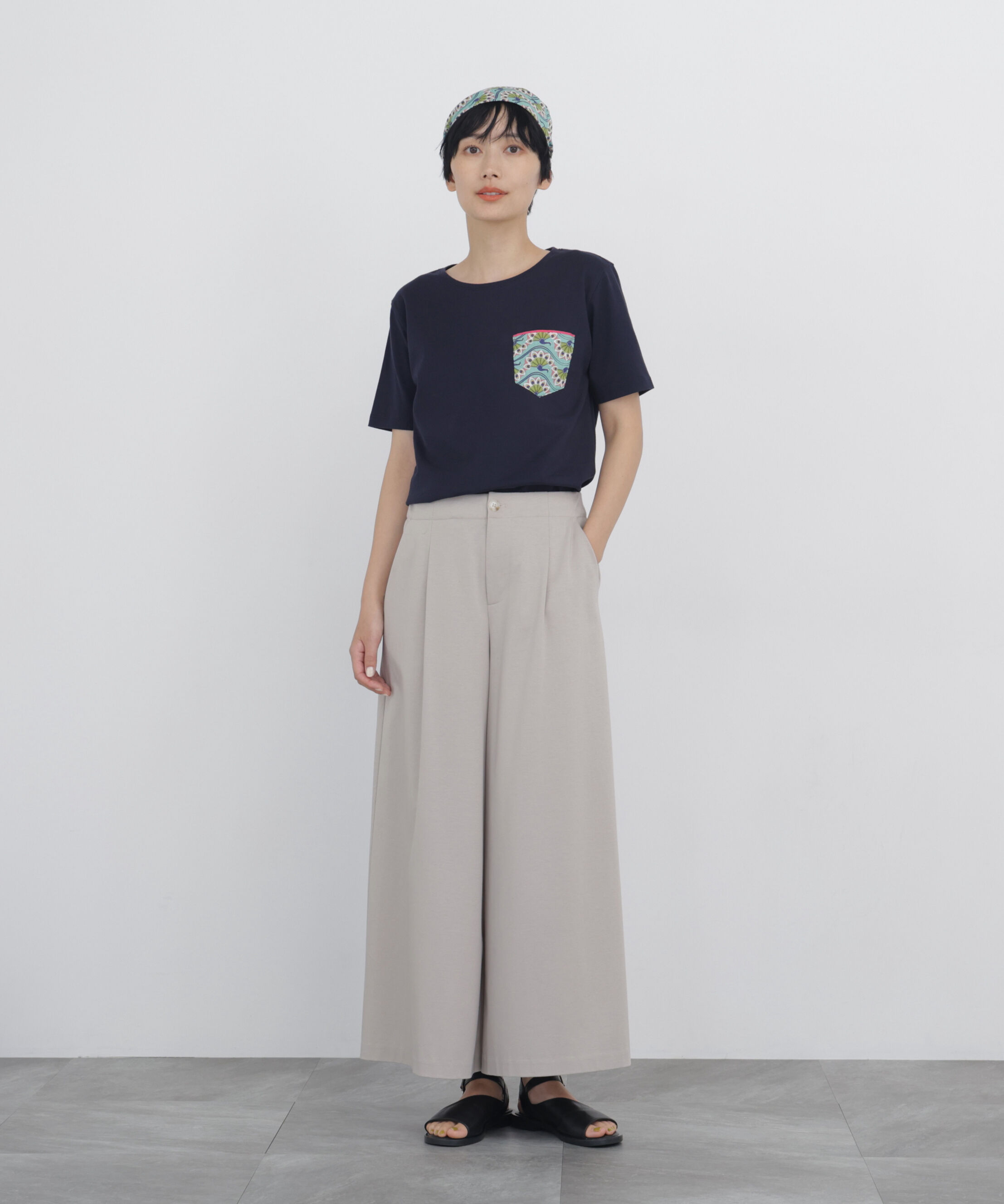  「《 大人気！ / CLOUDYコラボ 》アフリカンモチーフ  ポケットＴシャツ」|Tシャツ・カットソー|