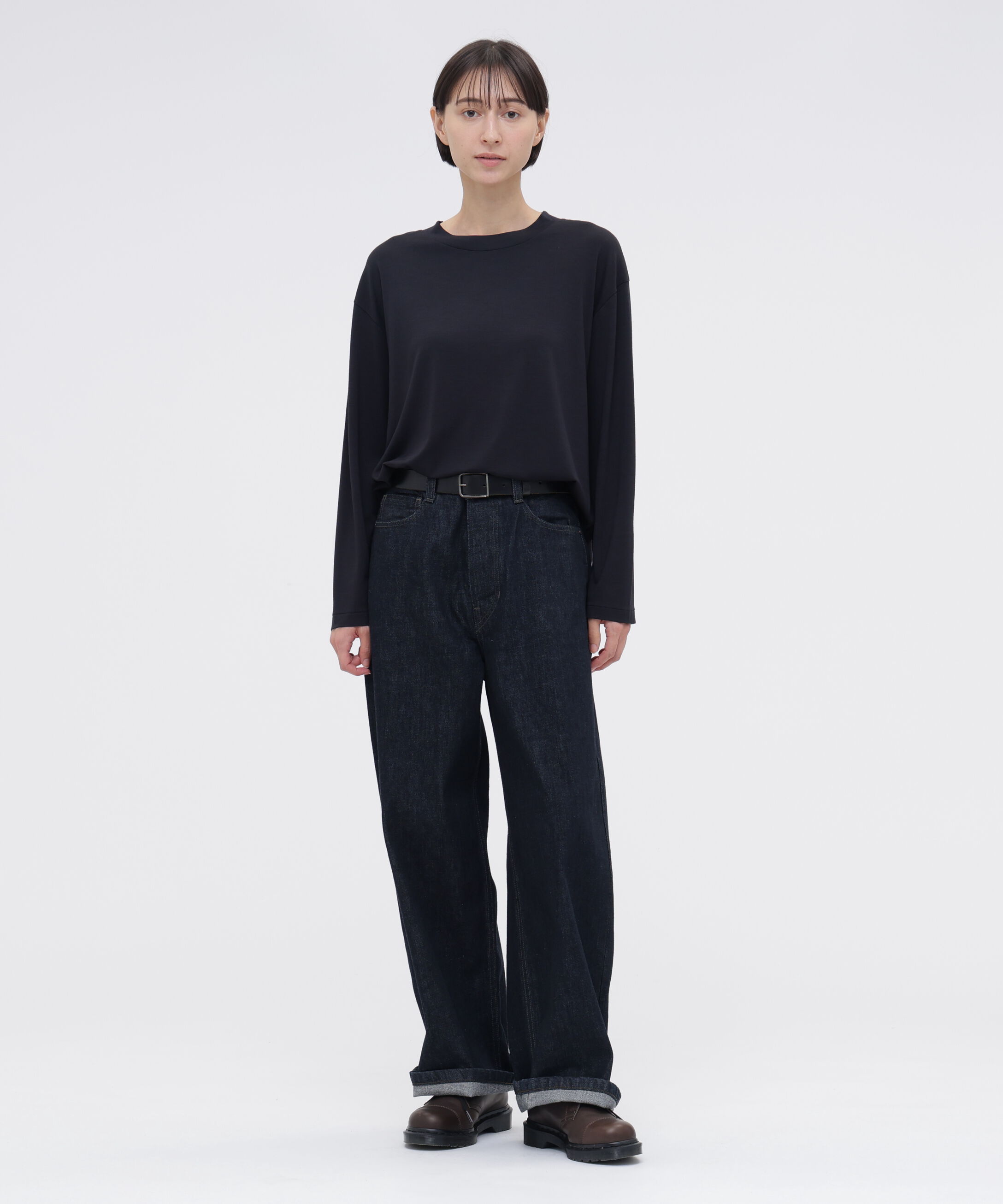 「SUPERFINE WOOL JERSEY TOP」|Tシャツ・カットソー|